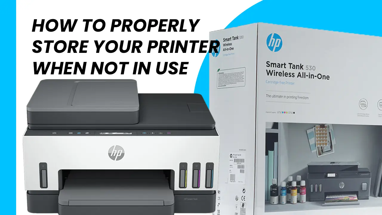 Store Your Printer When Not in Use