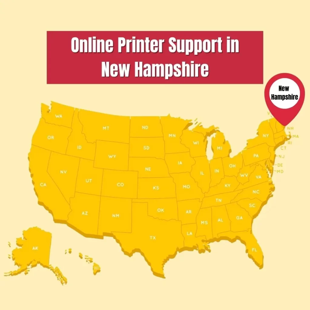 Online Printer Support Service in New Hampshire