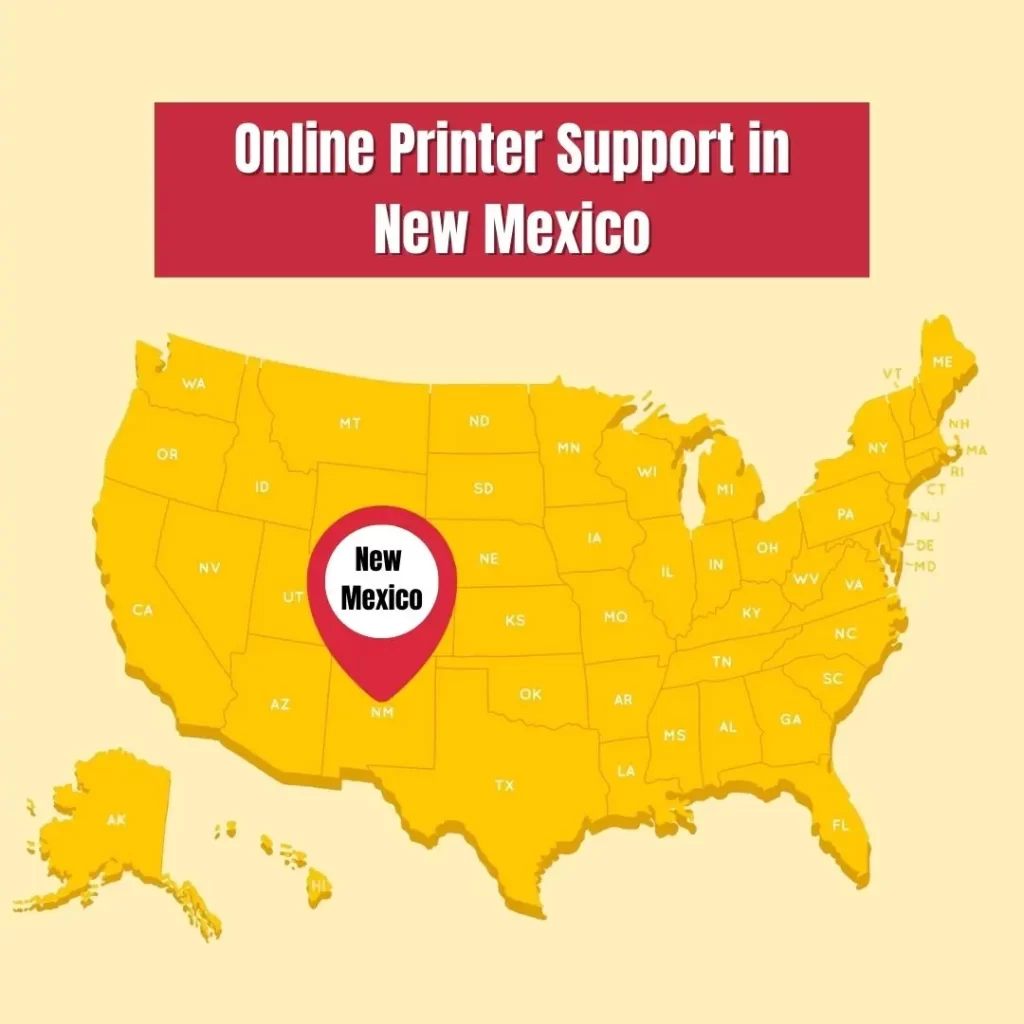 Online Printer Support Service in New Mexico