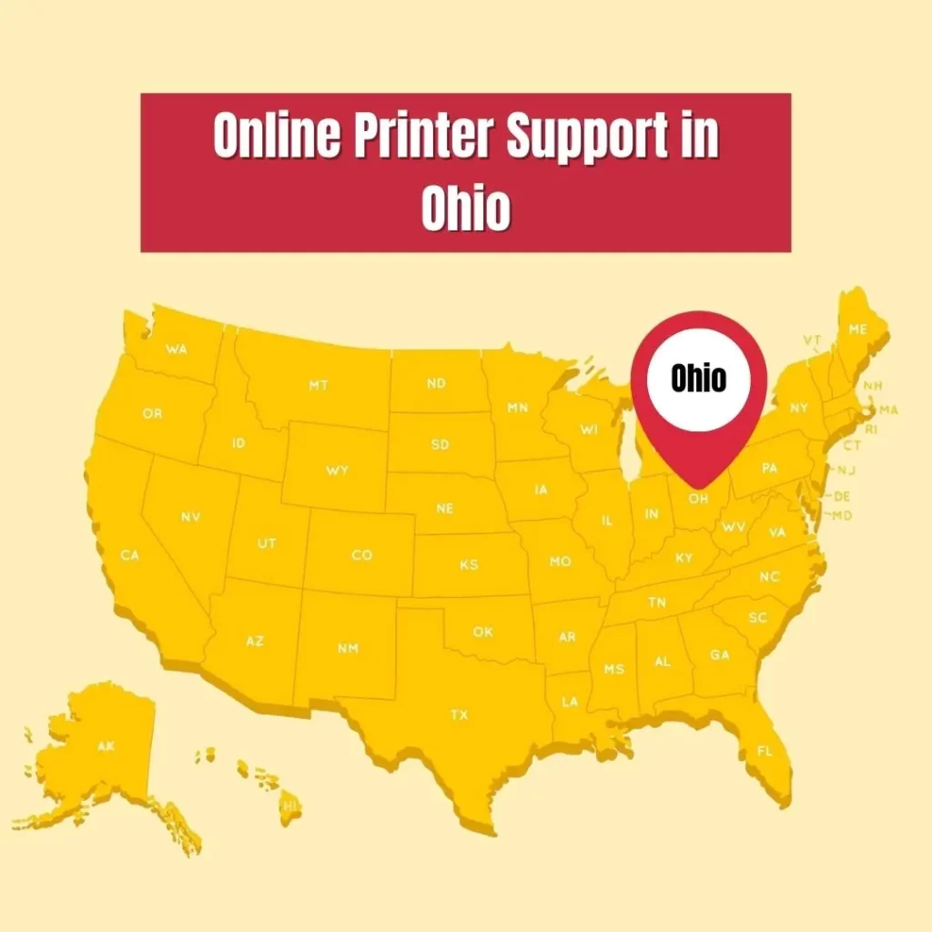 Online Printer Support Service in Ohio