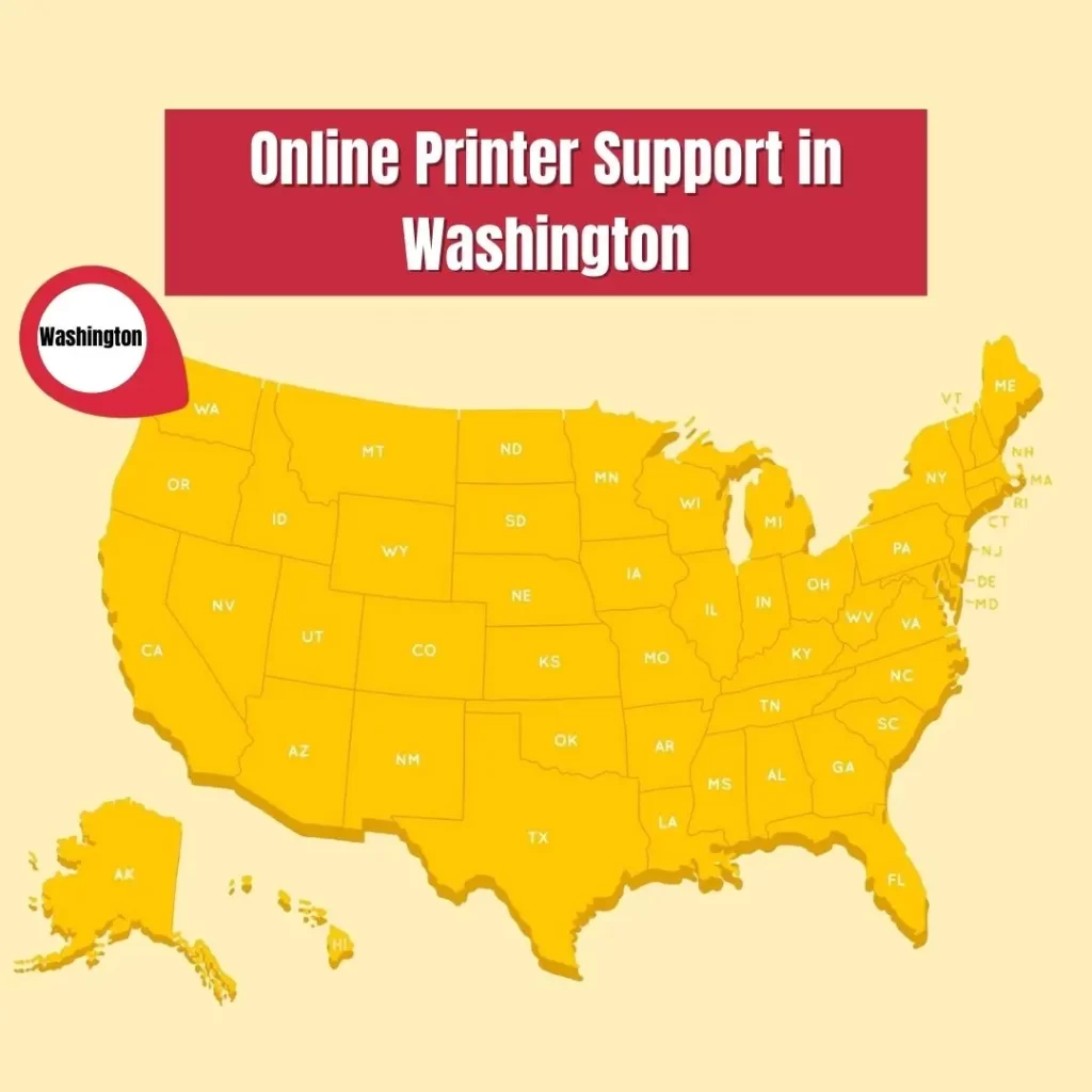 Online Printer Support Service in Washington